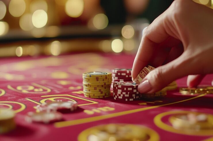 interslot table lobby showing Data Keluaran preview for multiple live-dealer tables