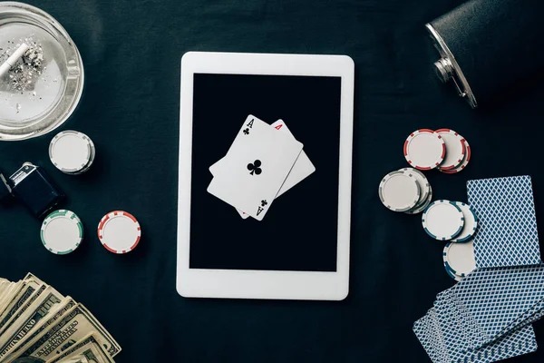 Live casino table with professional dealer and multiple camera angles