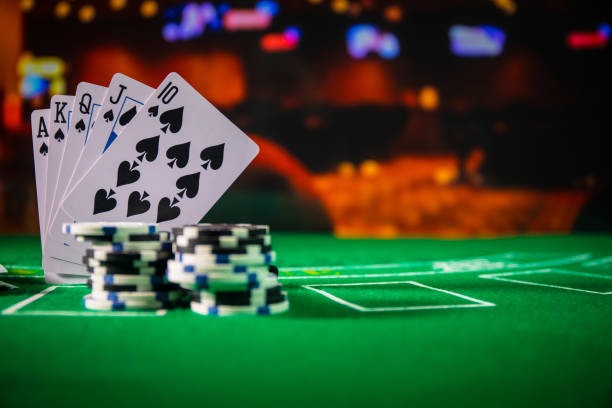 interslot live blackjack table with dealer and player cards displayed
